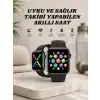 Akıllı Saat Wireless Şarj Yüksek Çözünürlüklü Müzik Dinleme Sesli Cevaplama