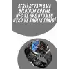 Akıllı Saat Yeni Model Sesli Asistan Bildirim Görme Bluetooth Bağlantılı Müzik Dinleme