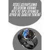Akıllı Saat Yeni Model Sesli Asistan Bildirim Görme Bluetooth Bağlantılı Müzik Dinleme