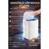Akıllı Sensörlü UV Işıklı 20 Litre Çöp Kovası - Mutfak, Banyo, İşyeri ve Ofis Kullanımı