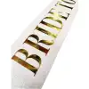Altın Renk Yazılı Bride To Be Simli Kuşak Kemer