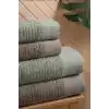 Altınbaşak Bambi Banyo Seti Koyu Bej Yeşil