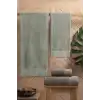 Altınbaşak Bambi Banyo Seti Koyu Bej Yeşil