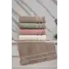 Altınbaşak Jakarlı 4´lü 50x90 El Havlusu Maddy