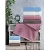 Altınbaşak Jakarlı 4lü 90x150 Banyo Havlusu Carry
