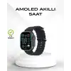 Amoled Akıllı Saat Bluetooth Arama Su Geçirmez