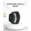 AMOLED Akıllı Saat Bluetooth Arama Su Geçirmez