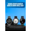 Amoled Ekran 3 Kordonlu Akıllı Saat 5.0 Bluetooth Bağlantılı Android Ve İos Uyumlu