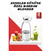 Anneler Gününe Özel Hediye Bardak Blender Paslanmaz Çelik Bıçaklı