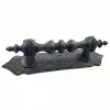 Antika Tarz Dekoratif Pirinç Ağır Kapı Çekme Kolu - 280x65 Mm, Oksit