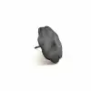 Antika Tarz Dekoratif Pirinç Çiçek Kabara - 40 Mm, Oksit