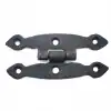 Antika Tarz Dekoratif Pirinç Dar Menteşe - 75x39 Mm, Oksit