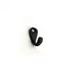 Eco Lounge Antika Tarz Dekoratif Pirinç Tekli Mini Askı - 27x11 mm, Oksit