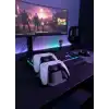 Antrasit İkili Gamepad Tutucu 7x18 Cm Masa Ve Raf Düzeni