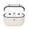Apple AirPods 3.nesil Uyumlu Deri Kılıf Juni ERC3 Bej