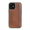 Apple iPhone 12 mini Uyumlu Deri Arka Kapak RST2EF Taba