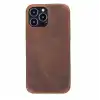 Apple iPhone 13 Pro Max Uyumlu Deri Arka Kapak ROCK G2
