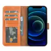 Apple iPhone 13 Pro Max Uyumlu Deri Cüzdanlı Kılıf MWWN RST2EF