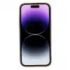 Apple iPhone 14 Pro Max Uyumlu Deri Arka Kapak ROCK G2