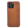 Apple iPhone 14 Pro Max Uyumlu Deri Arka Kapak ROCK RST2E