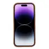 Apple iPhone 14 Pro Uyumlu Deri Arka Kapak ROCK RST2EF