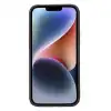 Apple iPhone 15 Plus Uyumlu Deri Arka Kapak ROCK RST1