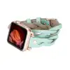 Apple Watch Uyumlu Deri Kordon 38-40-41mm DT RT BRN7