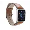 Apple Watch Uyumlu Deri Kordon 38-40-41mm RTST2EF Taba