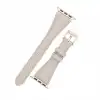 Apple Watch Uyumlu Deri Kordon 38-40-41mm Slim ERC3 Bej
