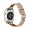 Apple Watch Uyumlu Deri Kordon 38-40-41mm ST NU1 Pembe