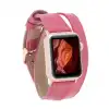Apple Watch Uyumlu Deri Kordon 42-44-45mm DT CP4