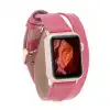 Apple Watch Uyumlu Deri Kordon 42-44-45mm DT CP4
