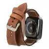 Apple Watch Uyumlu Deri Kordon 42-44-45mm DT G2