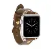 Apple Watch Uyumlu Deri Kordon 42-44-45mm Ferro GT RST2E