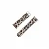 Apple Watch Uyumlu Deri Kordon 42-44-45mm Leopar NE