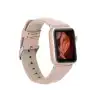 Apple Watch Uyumlu Deri Kordon 42-44-45mm NU2 Pembe