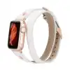 Apple Watch Uyumlu Deri Kordon 42-44-45mm Slim DTRG F3
