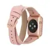 Apple Watch Uyumlu Deri Kordon 42-44-45mm Slim DTRG NU2