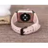Apple Watch Uyumlu Deri Kordon 42-44-45mm Slim NU2