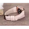 Apple Watch Uyumlu Deri Kordon 42-44-45mm Slim NU2