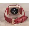 Apple Watch Uyumlu Deri Kordon 42-44-45mm Slim V4EF