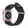 Apple Watch Uyumlu Deri Kordon 42-44-45mm SM43 RST1