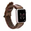 Apple Watch Uyumlu Deri Kordon 42-44-45mm SM58 RST2EF