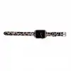 Apple Watch Uyumlu Deri Kordon 42-44-45mm ST Leopar NE