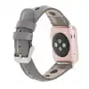 Apple Watch Uyumlu Deri Kordon Çember 42-44-45mm RST9