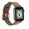 Apple Watch Uyumlu Deri Kordon Vigo 42-44-45mm RST2EF