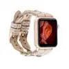 Apple Watch Uyumlu Deri Kordon York Double Tour ERC3