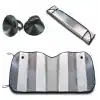 Araba Ön Cam Güneşliği 130*60 cm Parlak