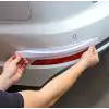 Araba Tampon Koruyucu Karbon Desenli Siyah Beyaz