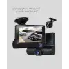 Araç Kamerası 3’lü Full Hd Dvr 1080p Gece Görüşlü Ve G-sensörlü